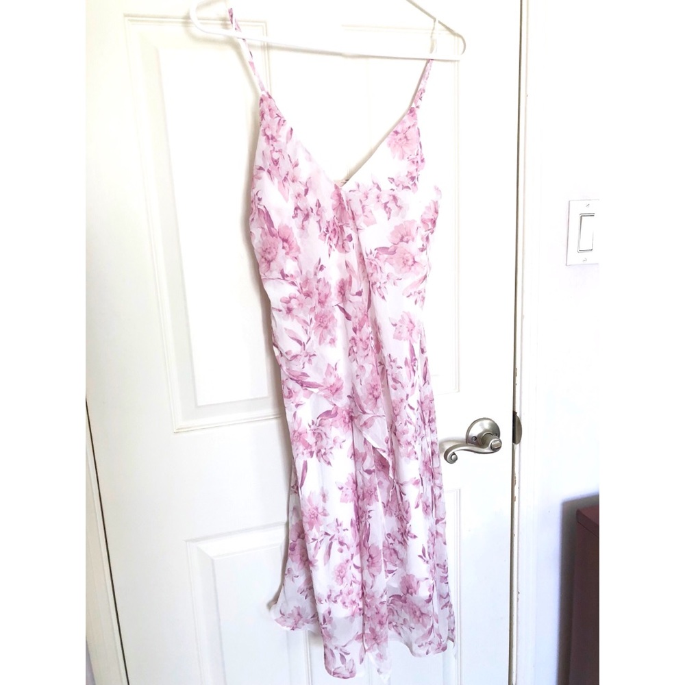 Light purple floral dress
